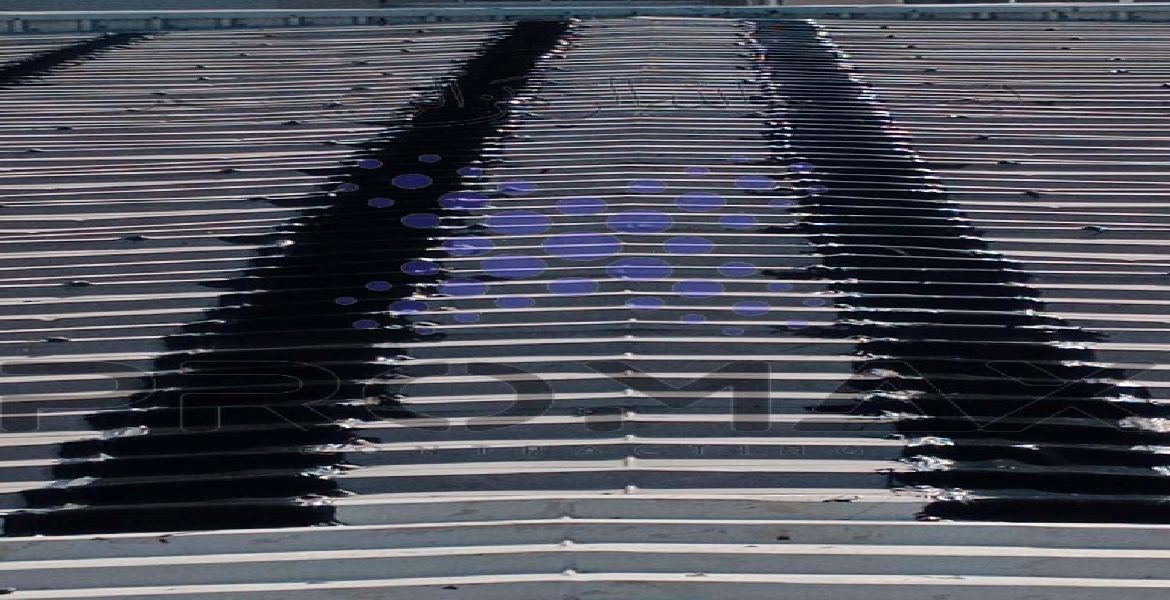Hira Industries - metal roof waterproofing project by Promax in Dubai, UAE